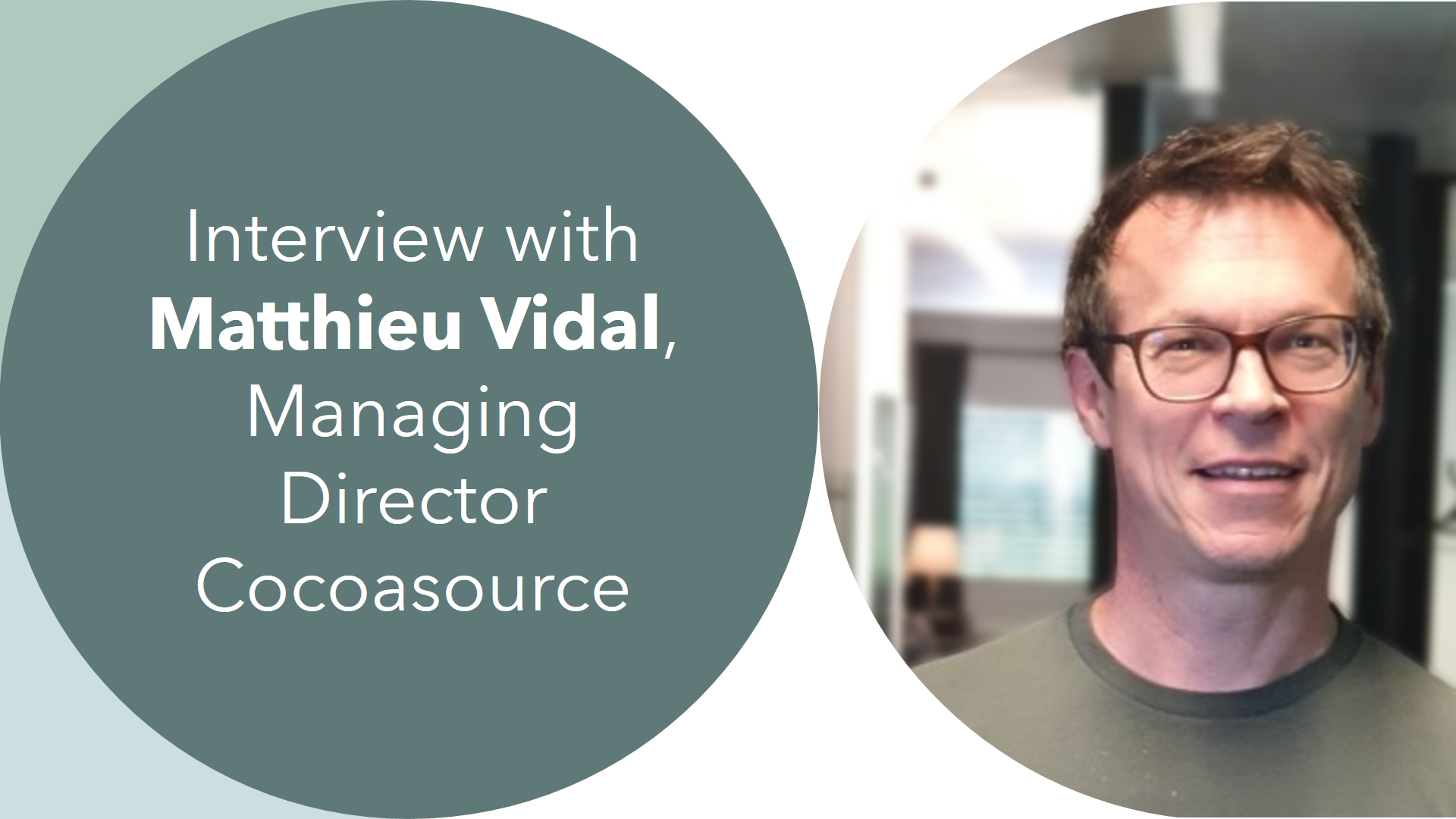 An image of Matthieu Vidal, Managing Director of Cocoasource.