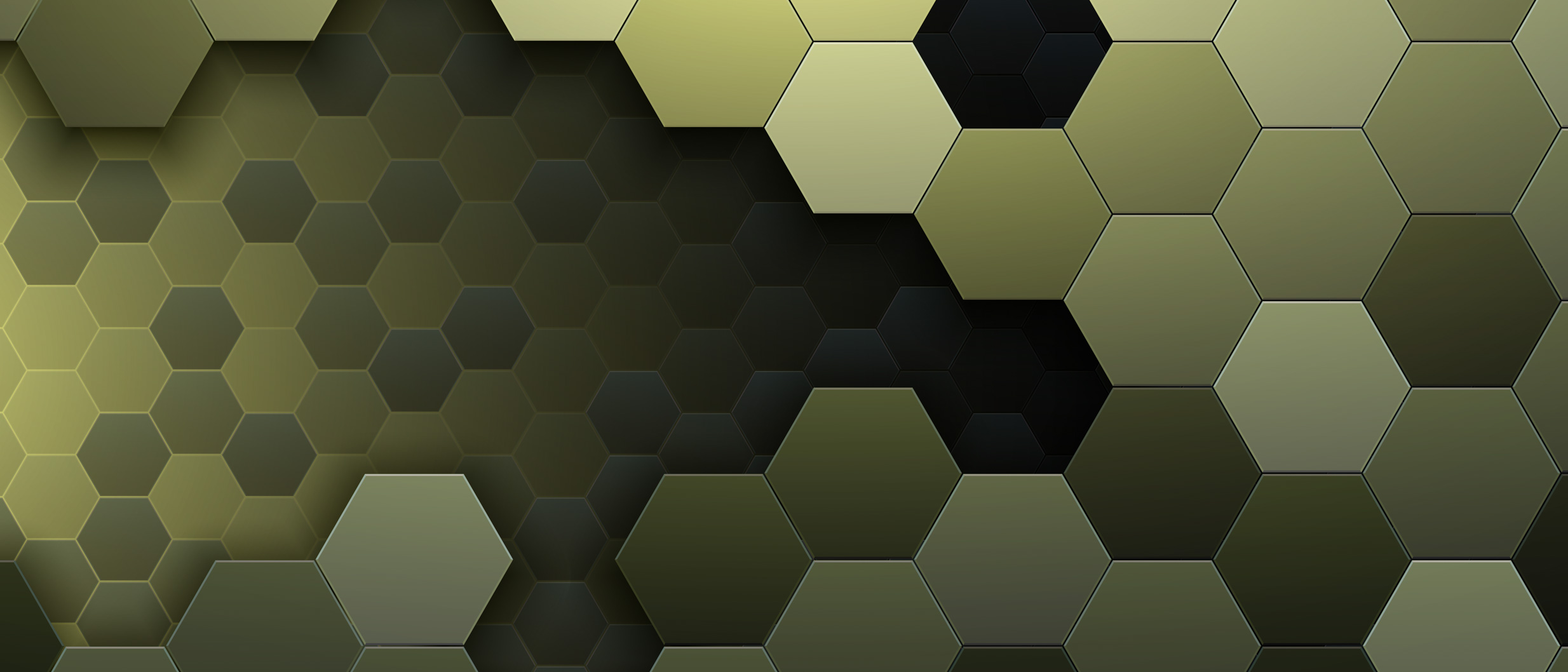 Abstract hexagonal camouflage pattern symbolising execution capability systems in African agribusiness.
